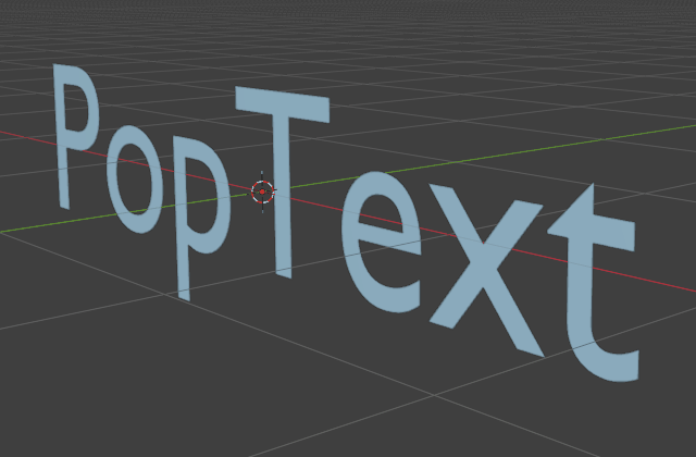 PopText decoration panel screenshot